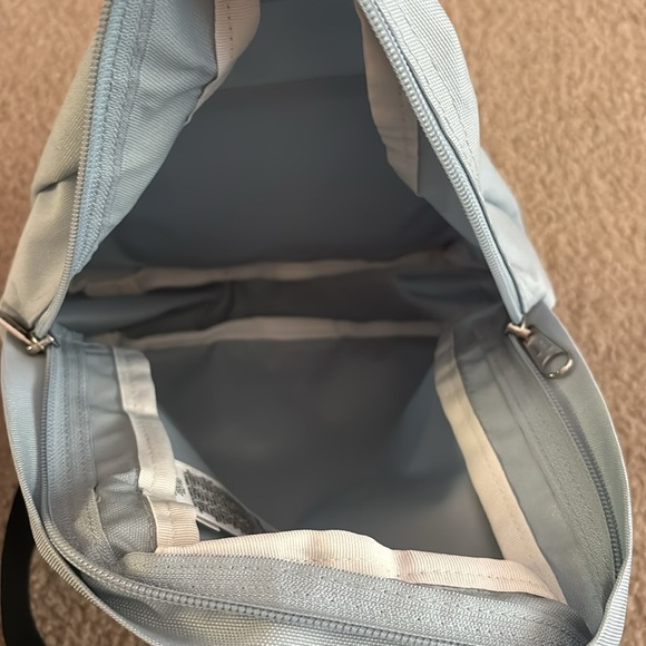 JanSport Mini Sky Blue Backpack - Picture 4 of 8